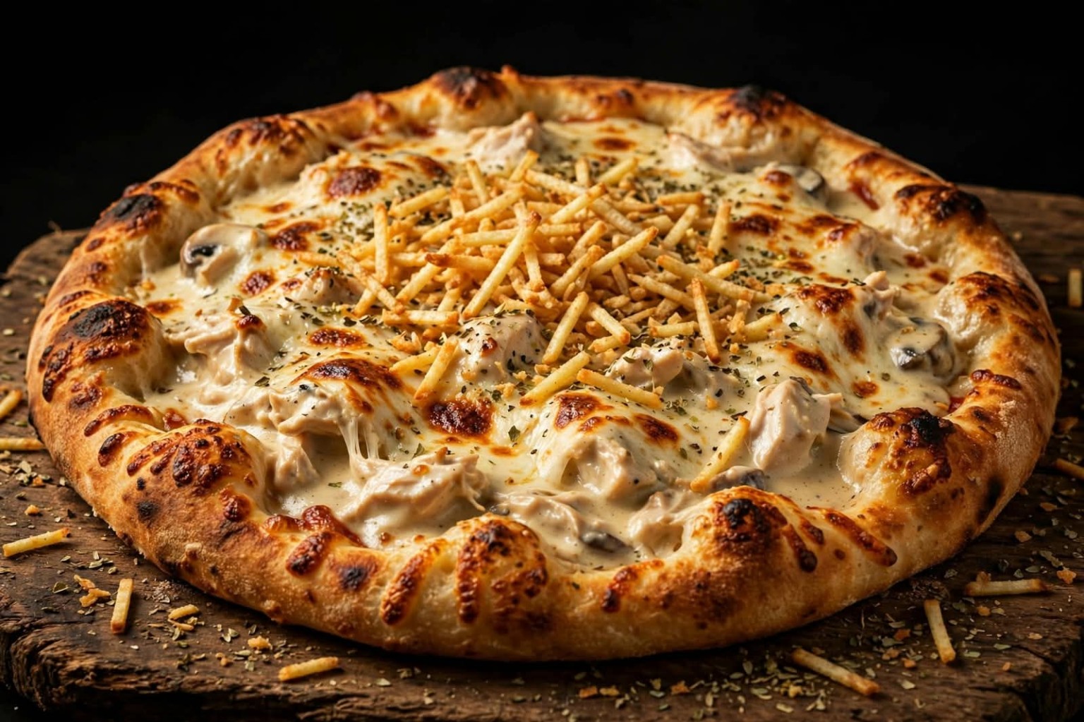 PIZZA DE STROGONOFF